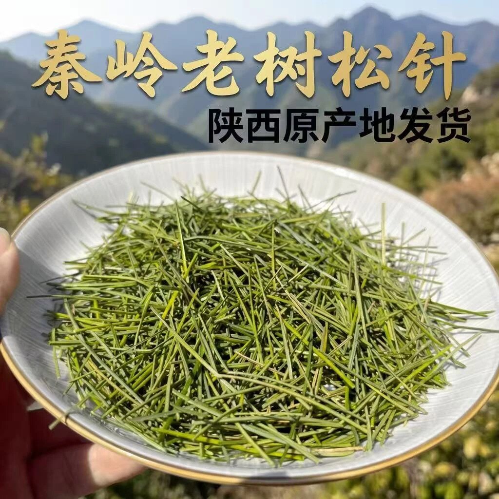 【松针茶】自然阴干古法微火炒制