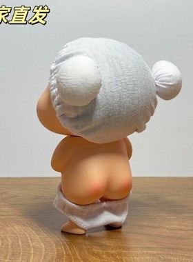 【洗澡搭子】蜡笔小新洗澡摆件桌面装饰品可爱卡通创意手办搞怪