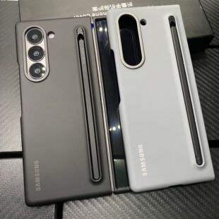 适用三星ZFold6手机壳官方原装同款Fold5带Spen纤巧笔防摔简约高档w25 w24 ZFold7