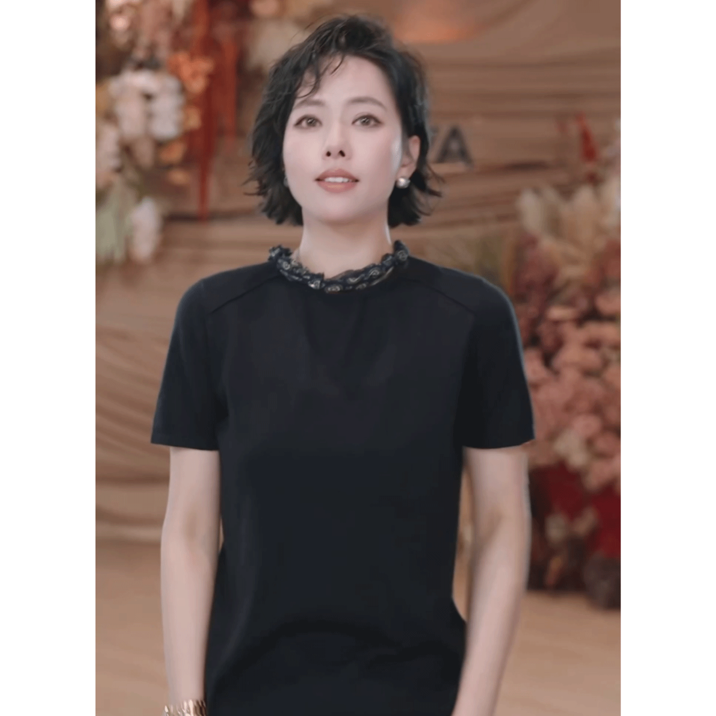 凉感软滑短袖百搭针织衫