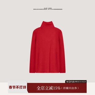 【柔纱】精纺羊绒通勤显瘦半高领套头长袖毛衫-周五 20:00上新
