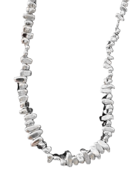 showdigu简约金属项链