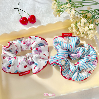 正品SWIMMER周边复古发圈