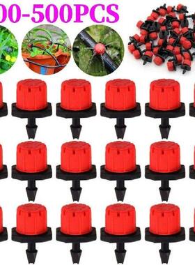 100-500Pcs Irrigation Water Drippers Sprinklers Adjustable