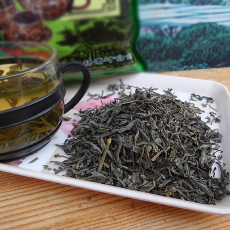 新品绿茶广东化州新华农场农垦华煌绿茶布耐泡淡香金萱茶200g