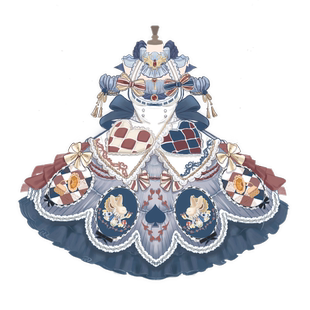 松藤连枝原创lolita【秘境茶会】OP意向金 非裙子价格