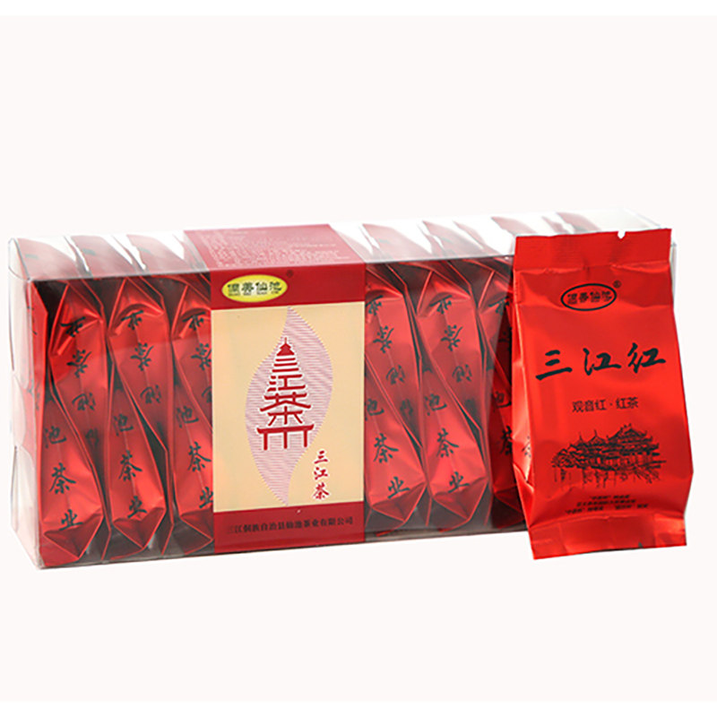 侗美仙池 广西三江茶观音红100g/盒春茶