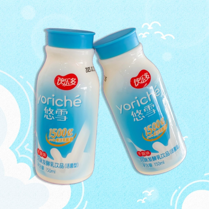 饮乐多悠雪风味酸奶1500亿发酵型活性乳酸菌膳食纤维乳饮品奶饮料