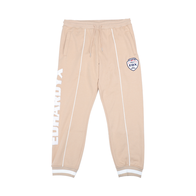 edhardyx2022秋冬字母束脚卫裤时尚个性男女加绒休闲裤x1oduo34