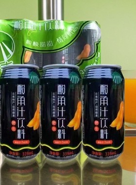 云南恒丰酸角汁饮料罐装酸甜果味老式特产饮品339mlx6罐装一整箱