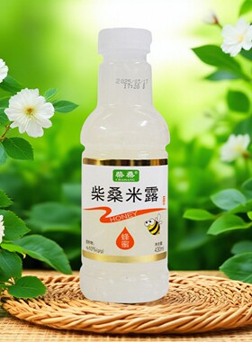 米露饮料蜂蜜味经典老牌子醪糟正品糯米甜味发酵米酿 430mlx6装瓶