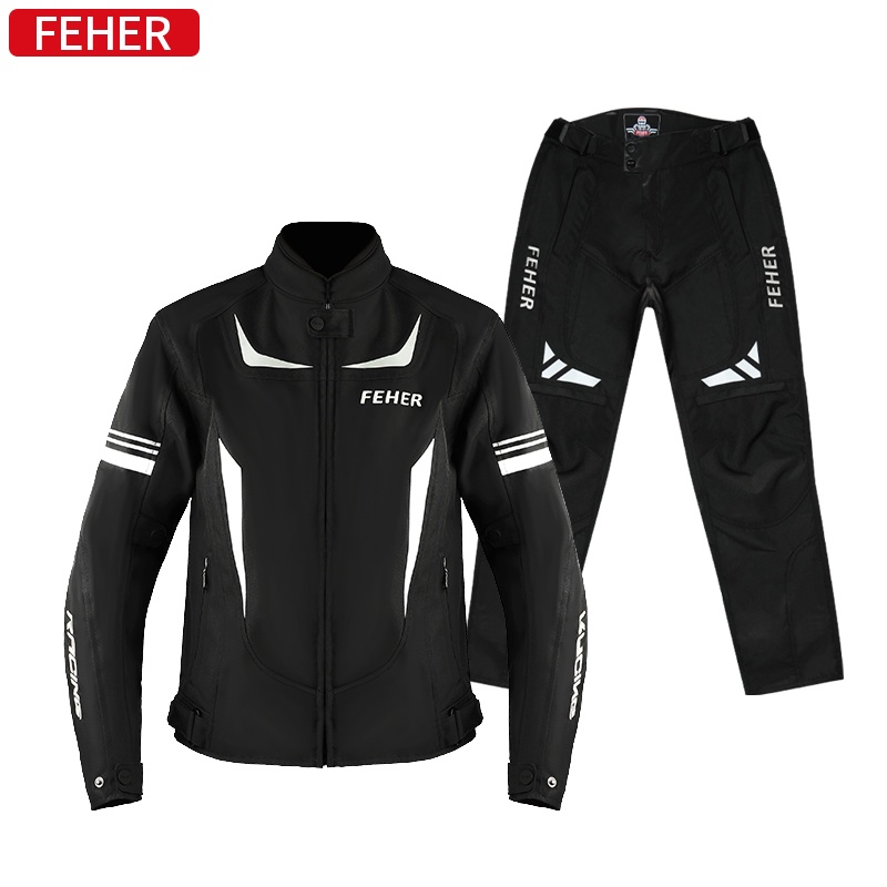 FEHER飞儿摩托车骑行服机车赛车服拉力服套装防水防摔四季冬保暖