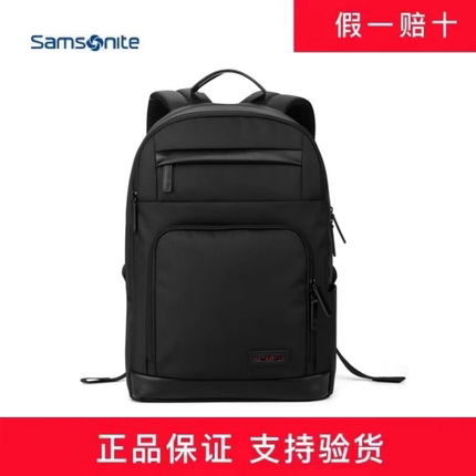 新秀丽15.6寸电脑双肩包休闲商务通勤差旅包校园双肩包663*09015