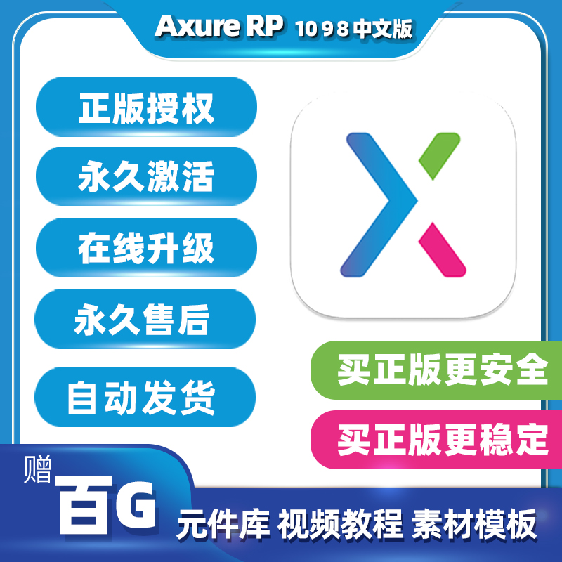 Axure rp11/10/9/8授权码汉化中文版软件安装包激活码Win/Mac M3