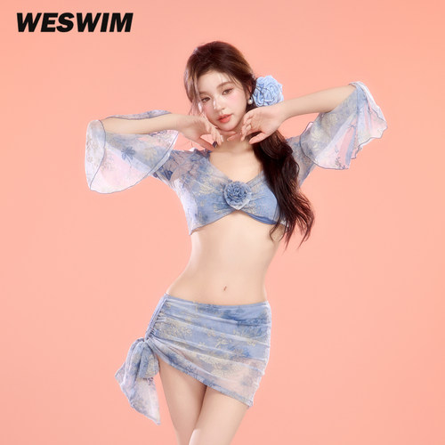 WESWIM温泉海边性感比基尼套装