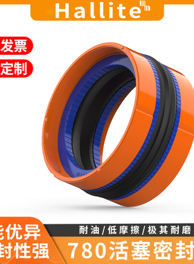 Hallite进口五件组合油封密封圈780-100 20 5 30 35 40 50 55 160