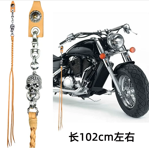 Персонализированная ручка для автомобиля Harley Indian, рога, flowing лента CHI