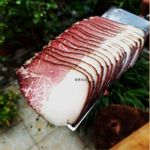 熟切腊肉片吃火锅快手食材贵州