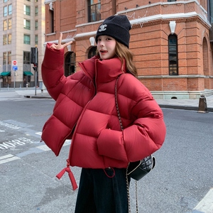 【有现货】【主推款】高蓬90绒红色小辣椒羽绒服女891-P325-K488，女装羽绒服，浙宝176（原073）