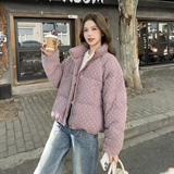 【有现货】【主推款】时尚加厚50绒羽绒服女短款8996-P265-K398，女装羽绒服，浙宝176（原073）