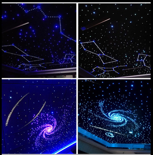 星空顶家庭ktv影音卧室天花板