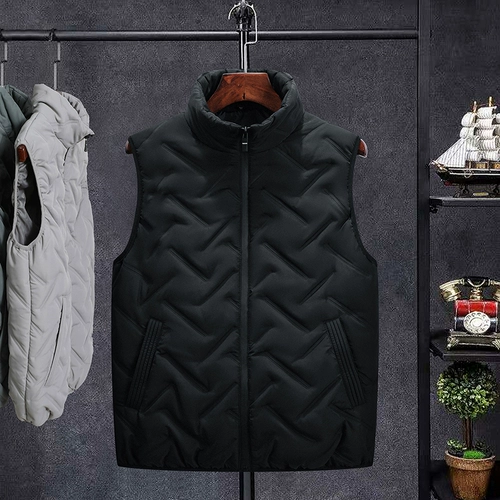 Жилет для отдыха с пухом, удерживающий тепло пуховик без рукавов