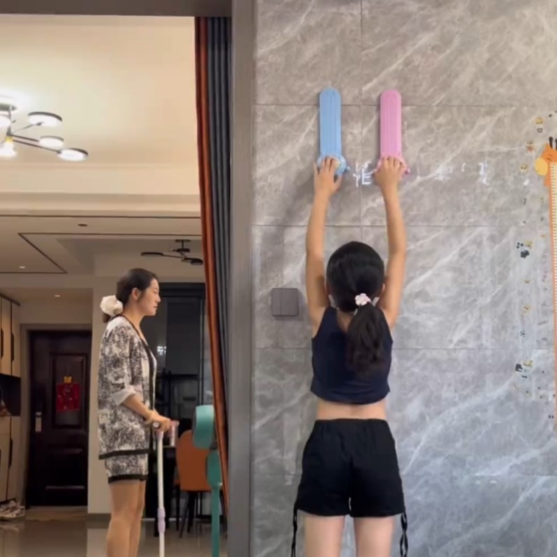 摸高拍拍乐语音计数可调节儿童跳训练器跳高发光按压款触碰器摸器