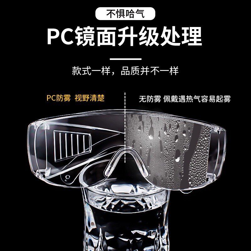 泼水节专用护目镜漂流打水仗玩水护眼装备防雾水高清透明防尘眼罩
