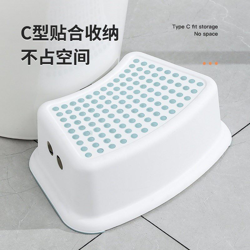 儿童踩脚凳宝宝洗手垫脚椅塑料防滑厕所蹲坑脚踏马桶凳钢琴矮凳