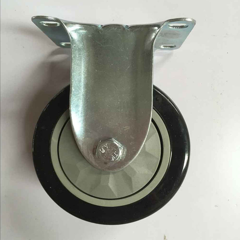 精益管4寸定向脚轮/固定/定向/万向轮/精益管线棒专用