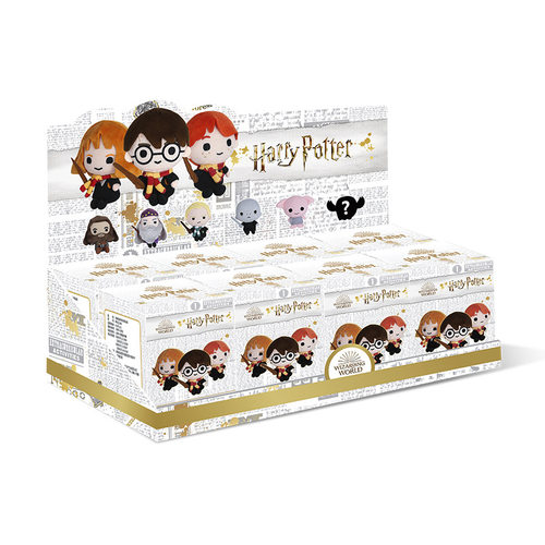 正版哈利波特盲盒毛绒玩具公仔手办美国华纳潮玩摆件玩偶礼物