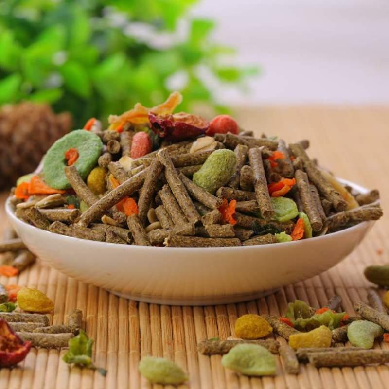 私房送粮食幼兔3垂耳兔原品1美毛成兔1kg兔粮豚鼠粮天竺鼠粮宠物