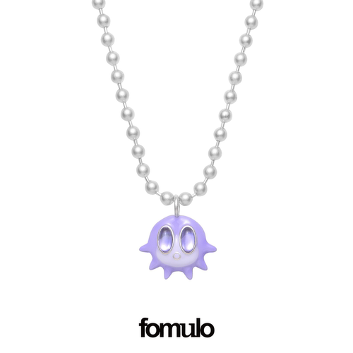 fomulo baby fugu 河豚锆石项链 男女中性