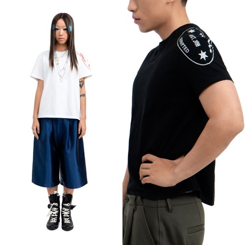 fomulo夏季短袖T恤男女中性