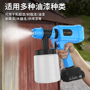 JFTOOIS高雾化精准控量手动喷漆枪乳胶漆喷涂机电动喷漆枪