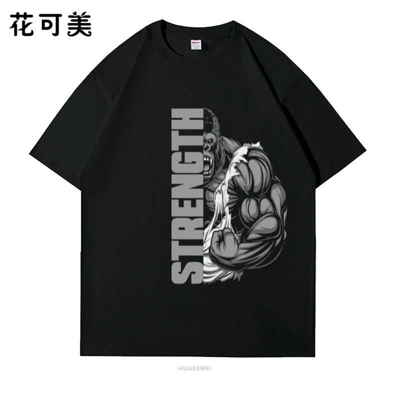 2025新款美式高街短袖T恤