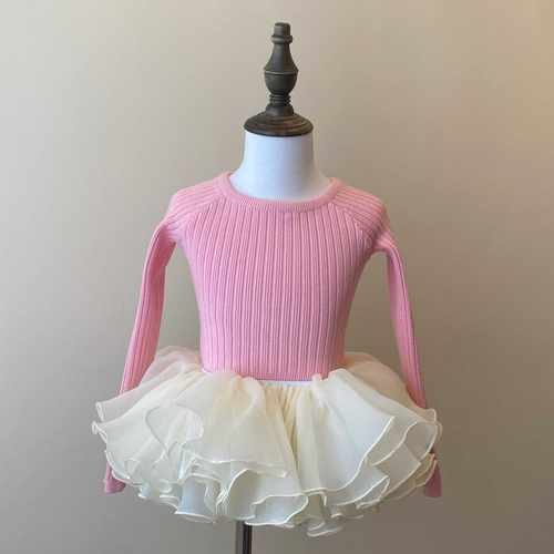 儿童舞蹈毛衣针织衫满50件送印字