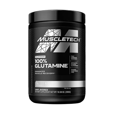 Muscletech GLUTAMINE Powder 300g enhanced muscle recovery
