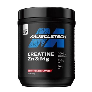 Muscletech Creatine Powder monohydrate Zn&Mg made in USA