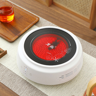 家用电陶炉煮茶炉静音大功率小型烧水器冬天围炉煮茶玻璃养生