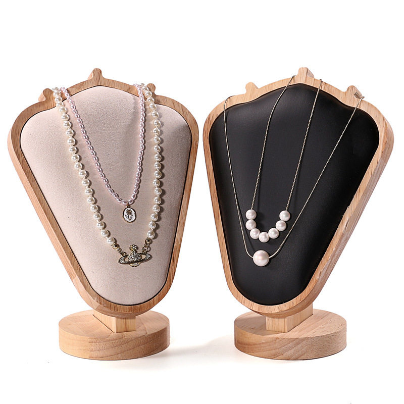 现货项链展示架人像脖子展示架吊坠摆件架珠宝道具模特架橱窗