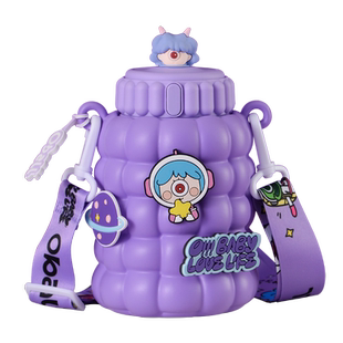 oball多巴胺泡泡保温水杯带吸管316不锈钢水杯子高颜值女可爱送礼