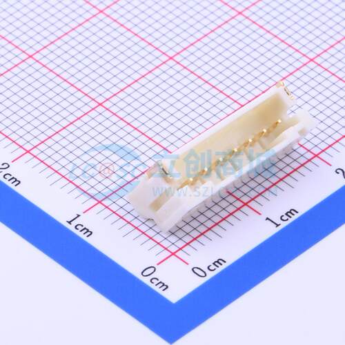 线对板针座 A2001WR-S-07PD01 SMD,P=2mm 1x7P 电子元器件配单