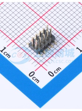 排针 GPEC208-0502A085C1BC SMD,P=1.27mm 2x5P 电子元器件配单