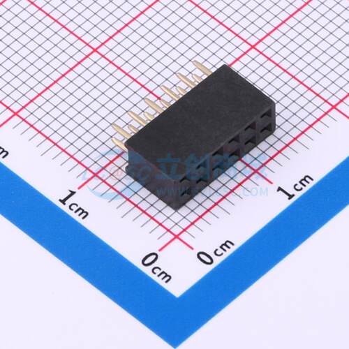 排母 BX-PM2.0-2-6PY 插件,P=2mm 2x6P 方孔 原装 电子元器件配单