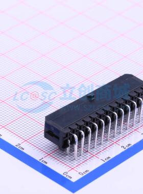 线对板针座 HX30002-24WA 弯插,P=3mm 2x12P 弯插 电子元器件配单