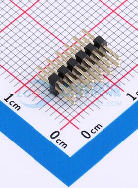 排针 GPFA202-0602A001A1BA 插件,P=2mm 2x6P 方针 电子元器件