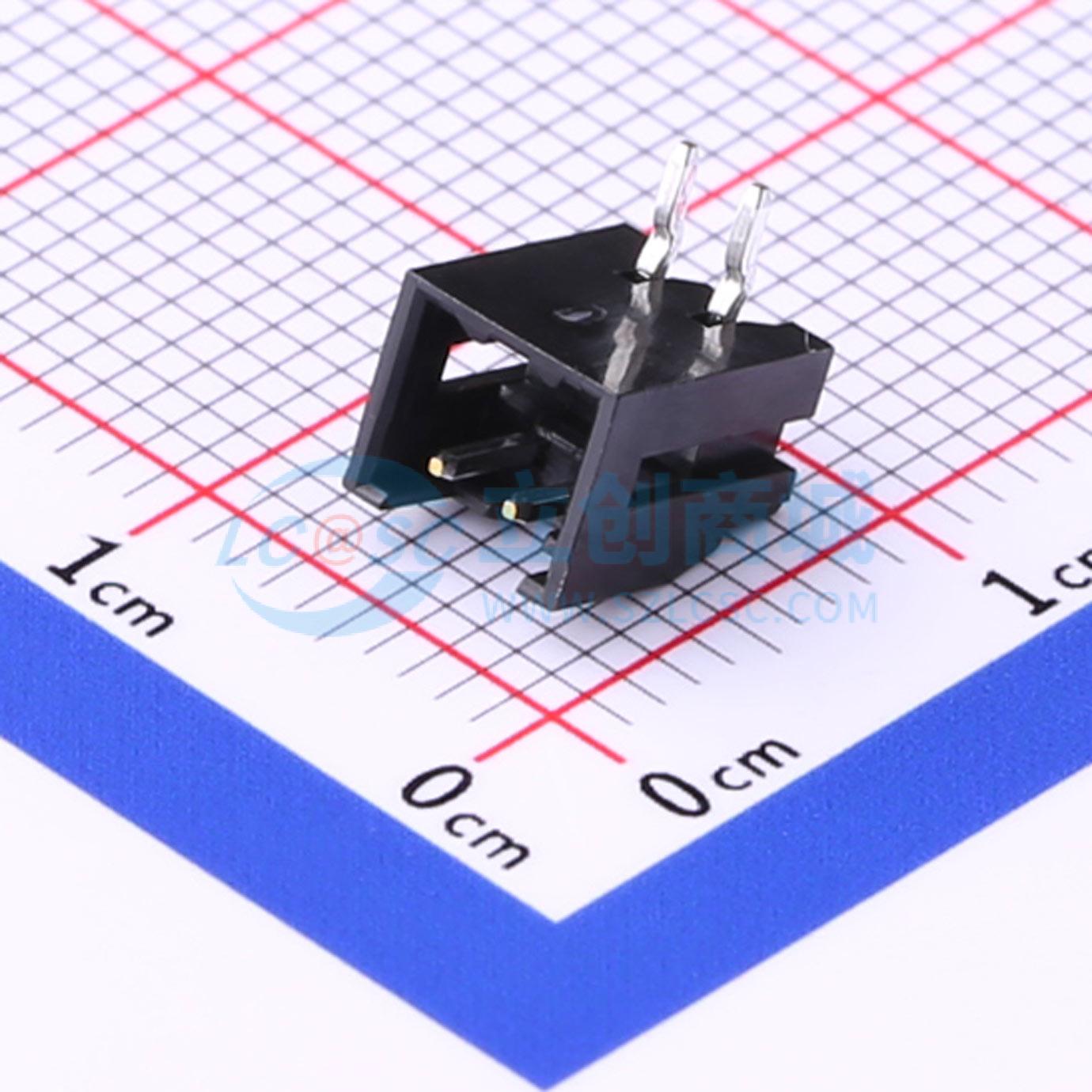 线对板针座 DF3A-2P-2DS 弯插,P=2mm 1x2P 弯插 电子元器件配单
