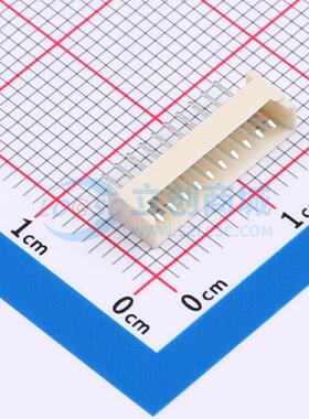 线对板针座 JS12T-S10MXA-00 插件,P=1.25mm 1x10P 直插 原装正品