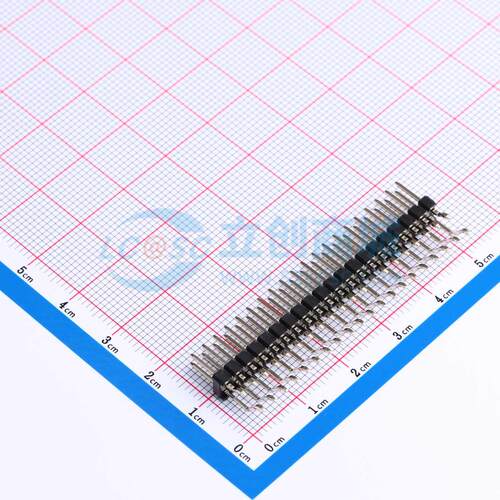 排针 PZ254-2-20-WS SMD,P=2.54mm,卧贴 2x20P 方针 电子元器件